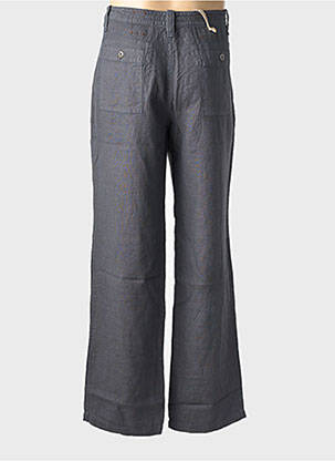 Pantalon chino tissage popeline taille normale gris EUROPANN homme