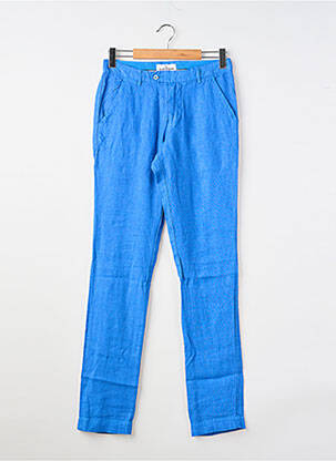 Pantalon chino poches taille normale bleu EUROPANN homme