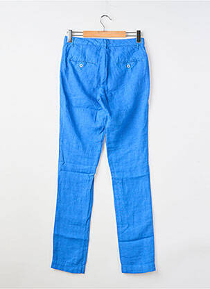 Pantalon chino poches taille normale bleu EUROPANN homme