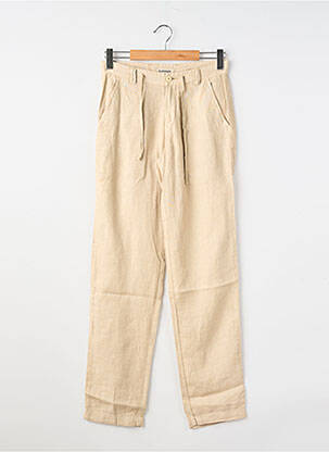 Pantalon chino poches taille normale beige EUROPANN homme