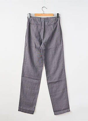 Pantalon chino poches taille normale gris fonce EUROPANN homme