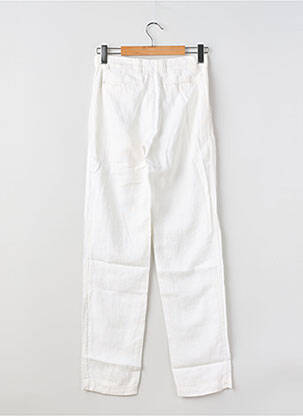 Pantalon chino poches taille normale blanc EUROPANN homme