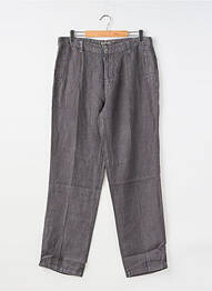 Pantalon chino poches taille normale gris EUROPANN homme