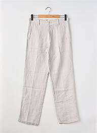 Pantalon chino poches taille normale gris clair EUROPANN homme