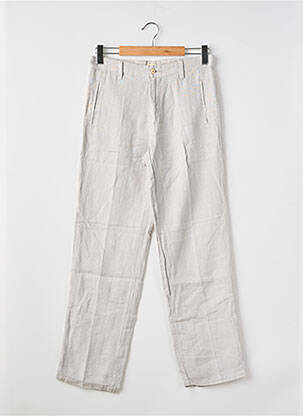 Pantalon chino poches taille normale gris clair EUROPANN homme
