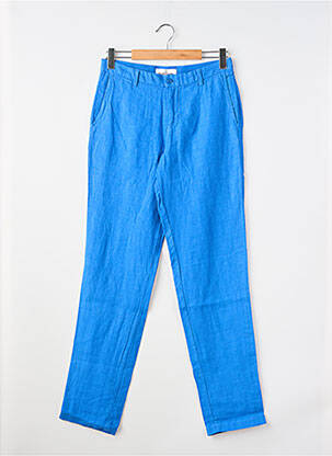 Pantalon chino poches taille normale bleu EUROPANN homme