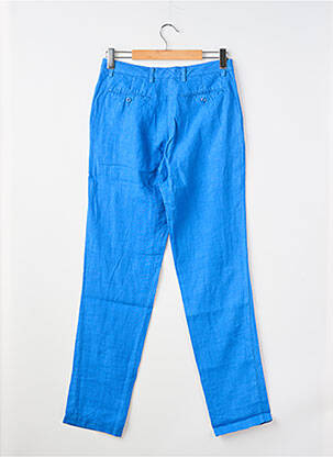 Pantalon chino poches taille normale bleu EUROPANN homme