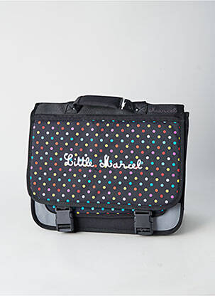 Cartable noir LITTLE MARCEL fille