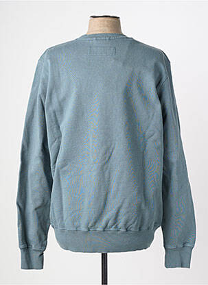 Sweat-shirt stretch manches longues bleu IRON AND RESIN homme