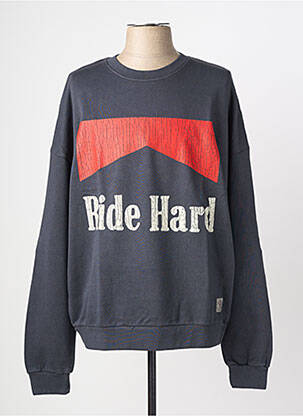 Sweat-shirt stretch manches longues gris IRON AND RESIN homme
