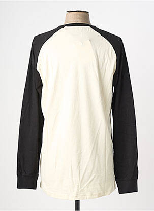 T-shirt coupe cintrée manches longues beige IRON AND RESIN homme