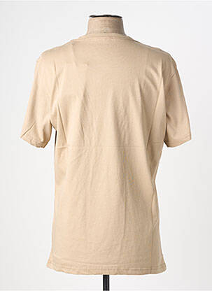 T-shirt coupe cintrée manches courtes beige IRON AND RESIN homme