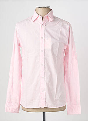 Chemise manches longues coupe cintrée rose clair EUROPANN homme