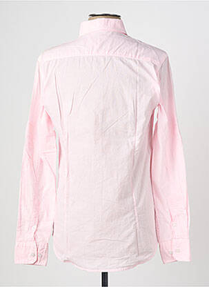 Chemise manches longues coupe cintrée rose clair EUROPANN homme