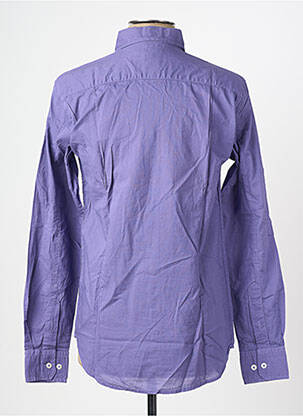 Chemise manches longues coupe cintrée bleu EUROPANN homme