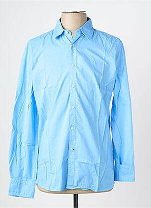 Chemise manches longues coupe cintrée bleu EUROPANN homme