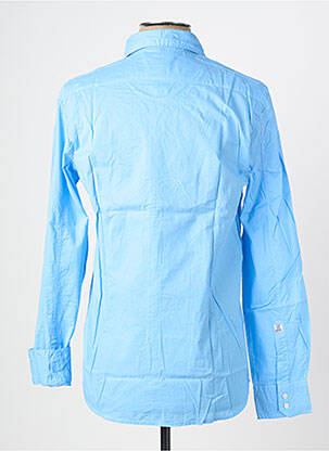 Chemise manches longues coupe cintrée bleu EUROPANN homme
