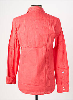 Chemise manches longues coupe cintrée rouge EUROPANN homme