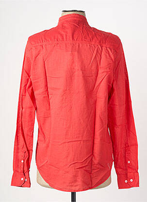 Chemise manches longues coupe cintrée rouge EUROPANN homme