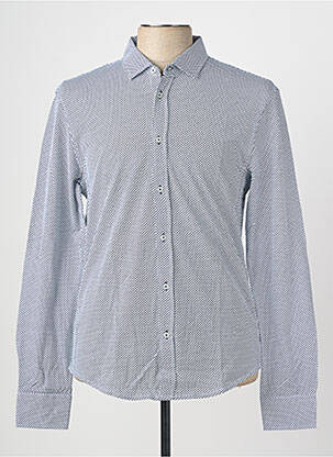 Chemise manches longues coupe cintrée noir EUROPANN homme