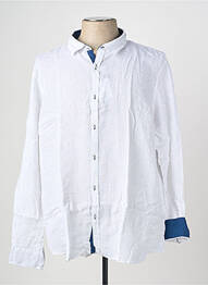 Chemise manches longues coupe droite blanc EUROPANN homme