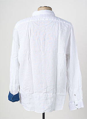 Chemise manches longues coupe droite blanc EUROPANN homme