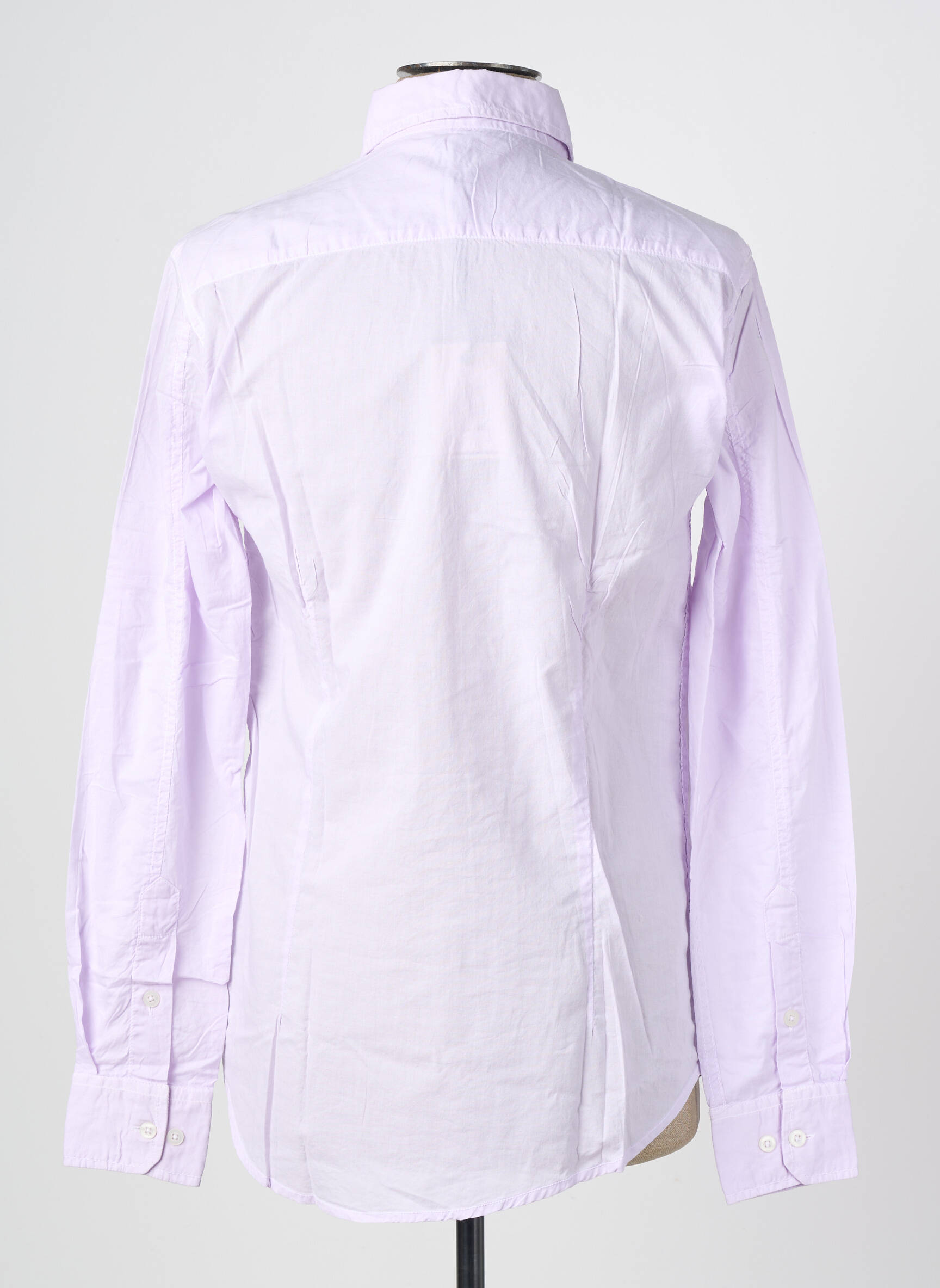 Chemise manches longues coupe cintrée violet EUROPANN homme