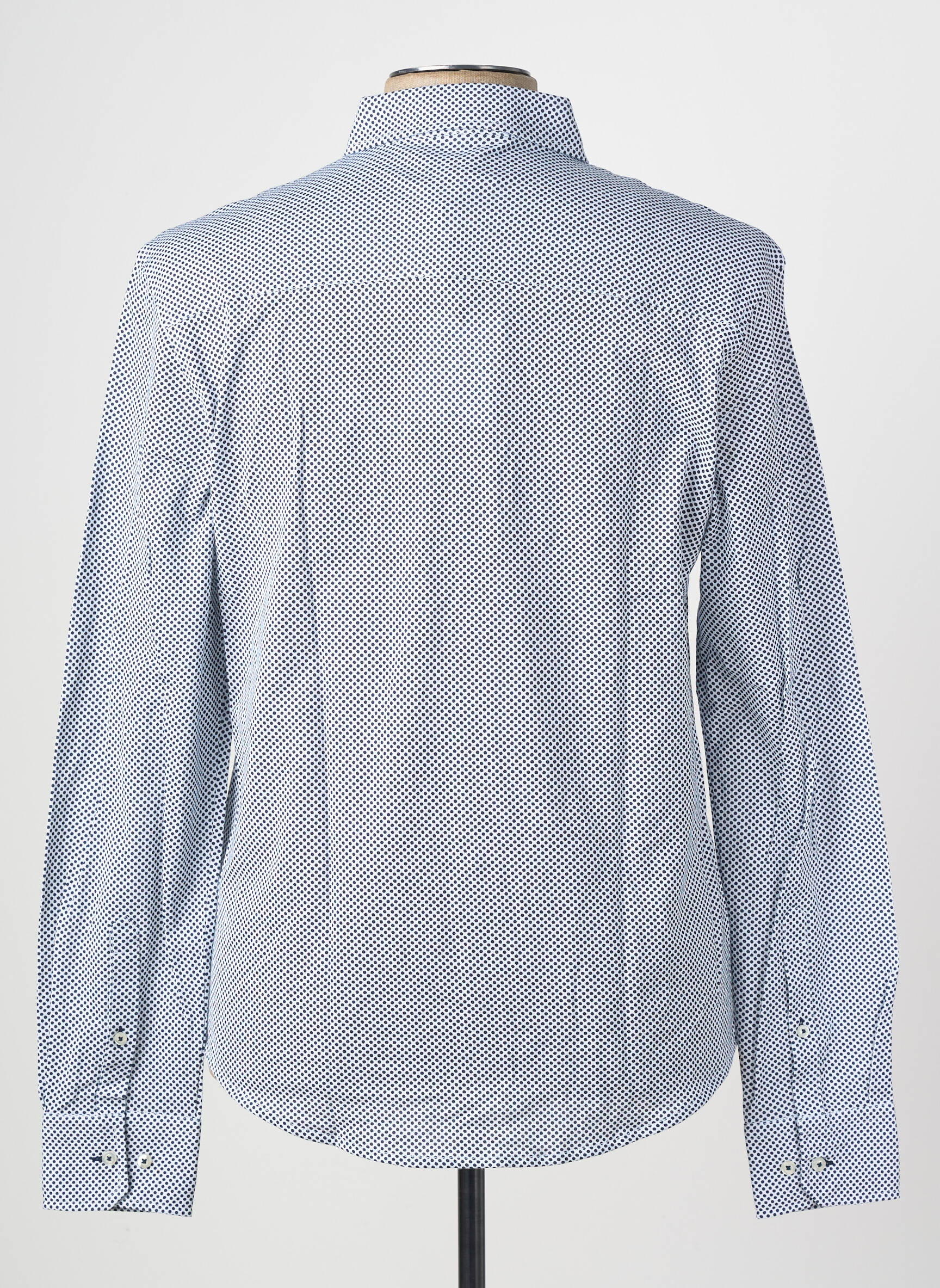 Chemise manches longues coupe cintrée noir EUROPANN homme