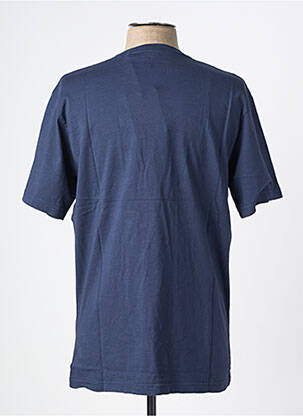 T-shirt coupe cintrée manches courtes bleu IRON AND RESIN homme