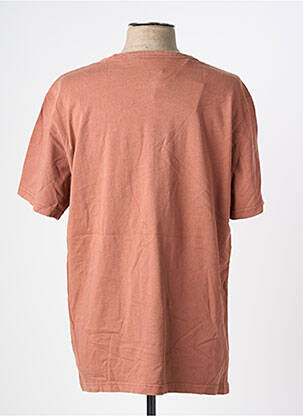 T-shirt coupe cintrée manches courtes marron IRON AND RESIN homme
