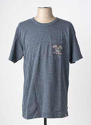 T-shirt coupe cintrée manches courtes gris IRON AND RESIN homme