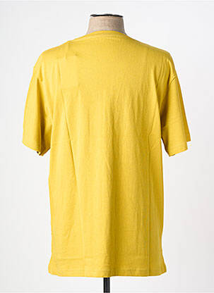 T-shirt coupe cintrée manches courtes jaune IRON AND RESIN homme