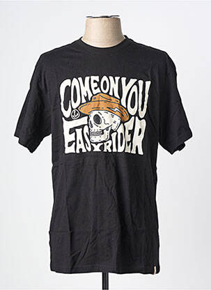 T-shirt bio manches courtes noir IRON AND RESIN homme