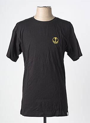T-shirt bio manches courtes noir IRON AND RESIN homme