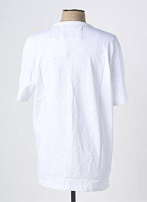 T-shirt stretch manches courtes blanc IRON AND RESIN homme