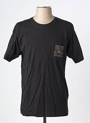 T-shirt coupe cintrée manches courtes noir IRON AND RESIN homme