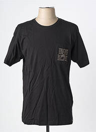 T-shirt coupe cintrée manches courtes noir IRON AND RESIN homme
