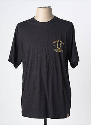 T-shirt bio manches courtes noir IRON AND RESIN homme