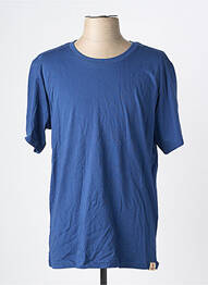 T-shirt coupe cintrée manches courtes bleu IRON AND RESIN homme