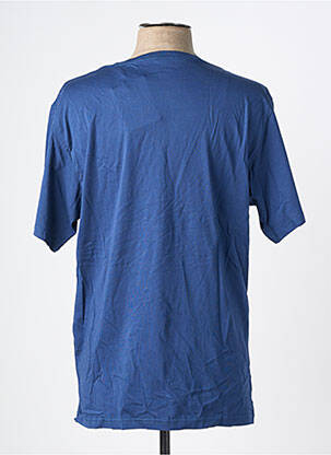 T-shirt coupe cintrée manches courtes bleu IRON AND RESIN homme