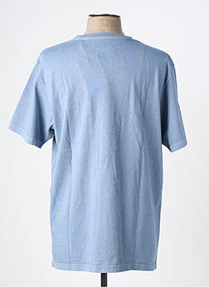 T-shirt stretch manches courtes bleu IRON AND RESIN homme