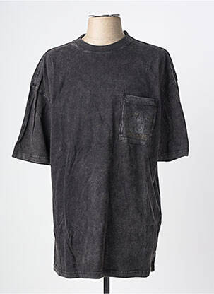 T-shirt stretch manches courtes gris IRON AND RESIN homme