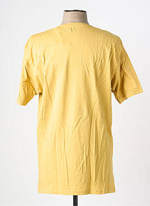 T-shirt bio manches courtes jaune IRON AND RESIN homme