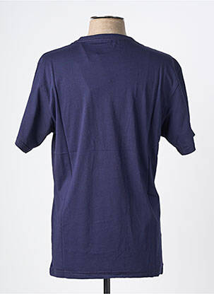 T-shirt bio manches courtes bleu IRON AND RESIN homme
