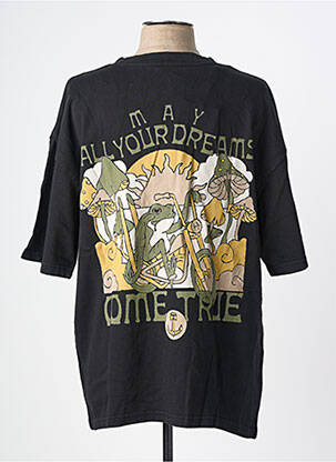 T-shirt stretch manches courtes noir IRON AND RESIN homme