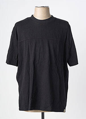 T-shirt stretch manches courtes noir IRON AND RESIN homme