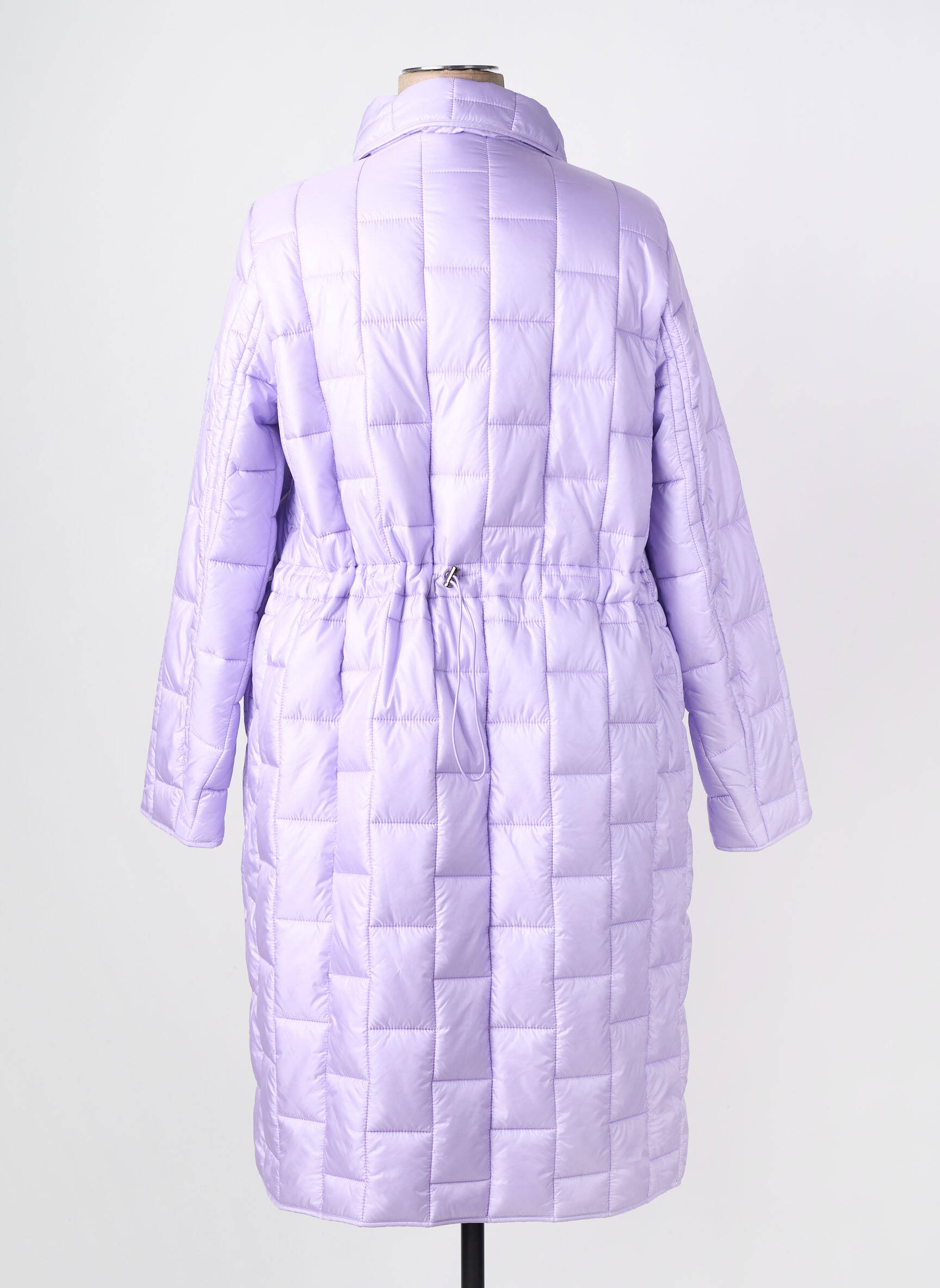 Doudoune manches longues sans capuche violet PREGIO COUTURE femme