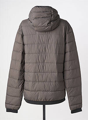 Doudoune manches longues a capuche gris IKKS homme