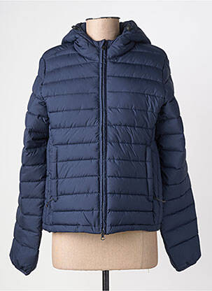Doudoune manches longues a capuche bleu NORTH SAILS femme