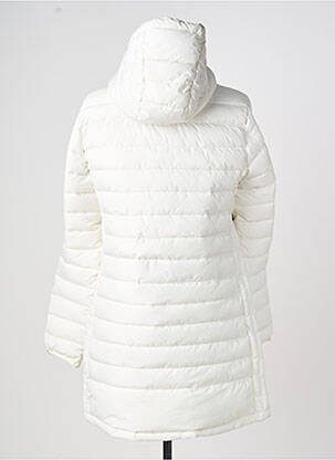 Doudoune manches longues a capuche blanc NORTH SAILS femme
